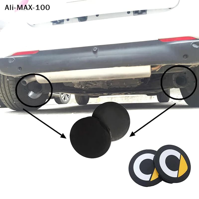 diSv di2PCS Waterproof and Anti-rust Rear Exhaust Terminal Covers for Smart 450 451 453 Fortwo Forfour W451 W453