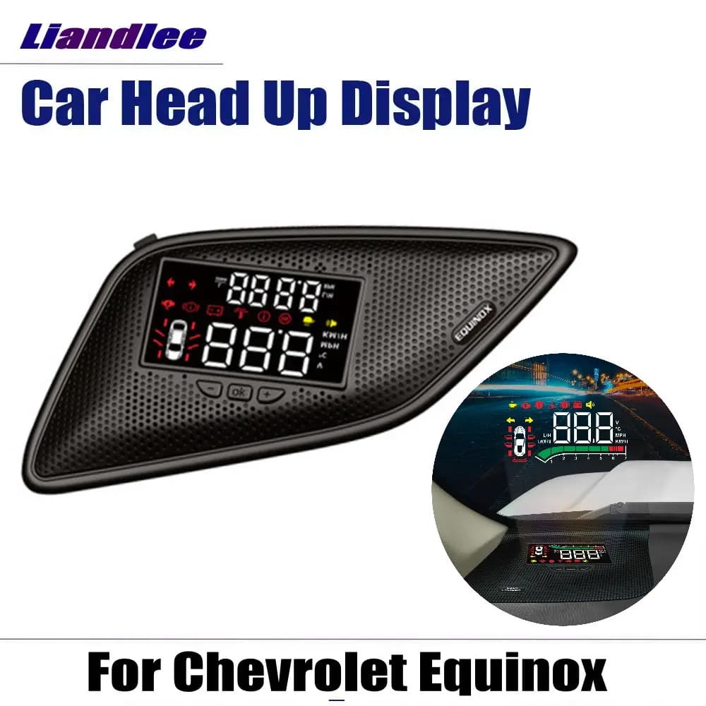 Display Head-Up HUD per Chevrolet Equinox 2017-2023, Schermo LED Riflettente per Parabrezza, Proiettore Elettronico per Auto