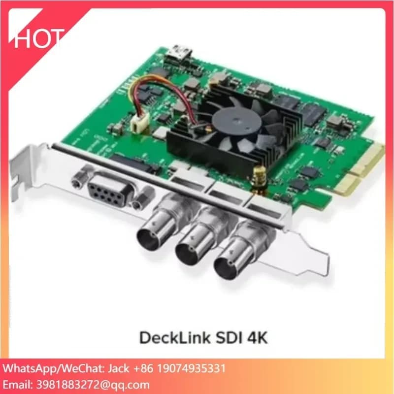 Scheda di acquisizione video professionale Decklink SDI 4K per riproduzione e acquisizione video su schermo