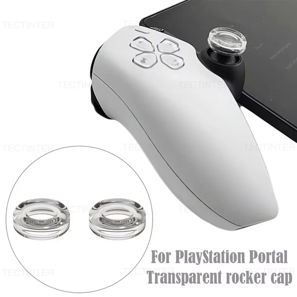 8 Pezzi Copri Joystick in Silicone per PS5 Portal, Copertura Analogica Sostitutiva per Nintendo Switch/Oled/Lite