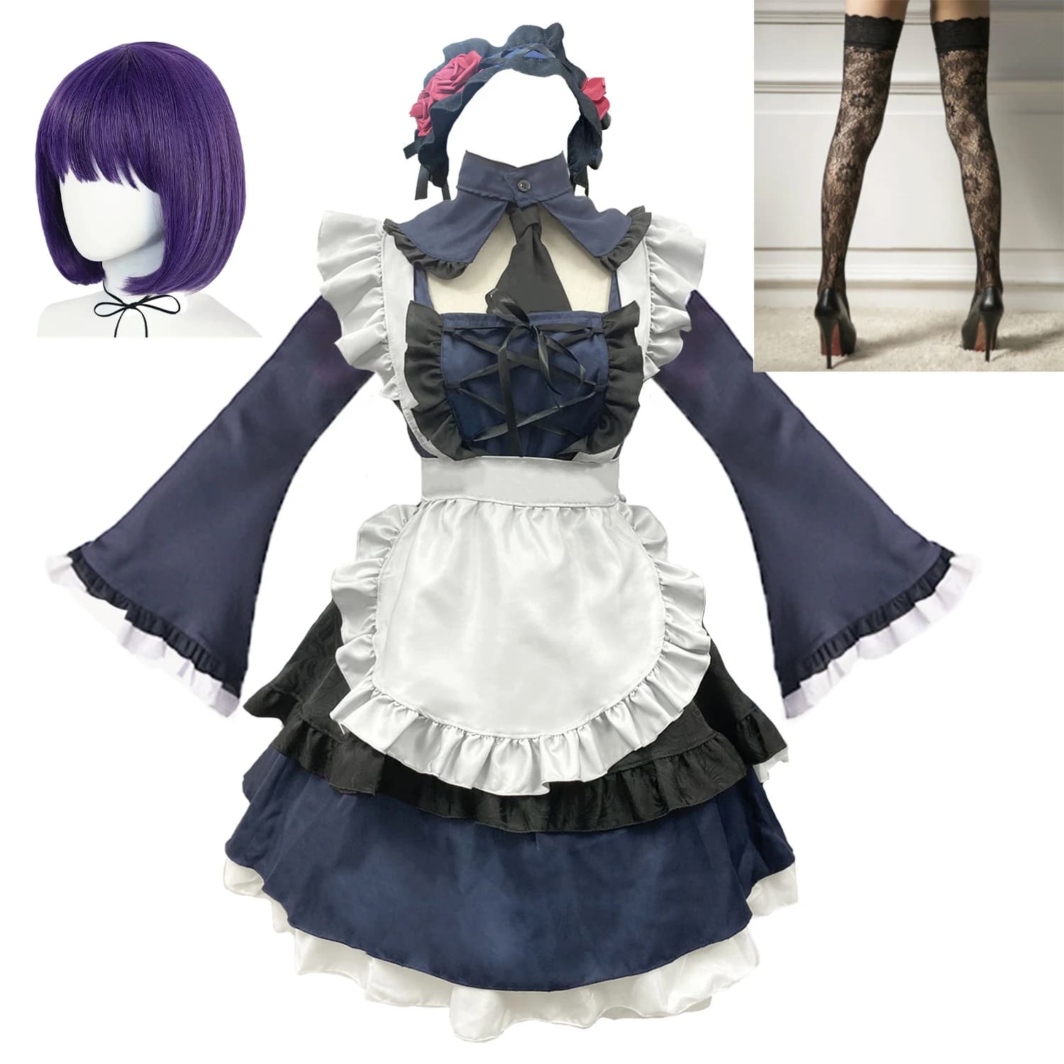 Marin Kitagawa Costume Cosplay Costumi di Natale di Halloween Kitagawaa Marinn Kuroee Shizukuu Vestito Canival Cos