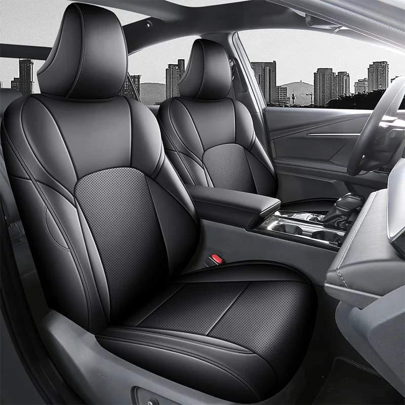 Coprisedili speciali per auto per Toyota BZ5 2025 Cuscino in pelle impermeabile Copertura protettiva per seggiolino auto Accessori multifunzionali