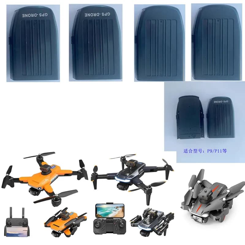 P17 Pro Drone Battery 3.7V 2500Mah P11 Pro MAX Drone Original Battery P17 P9 P11 PRO RC Drone Battery P17 GPS OR NO GPS Toy