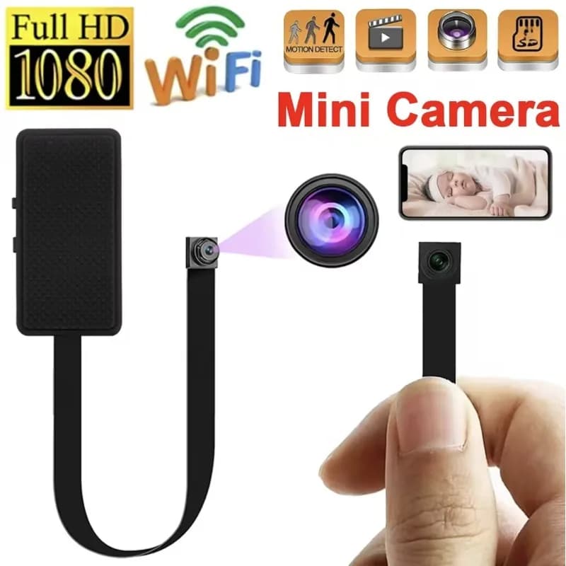 FAI DA TE HD 1080P WiFi Mini Camera Fotographic Video Recorder Portable Micro Video Camera P2P Webcam Wireless Registration in Loop Support Remote View