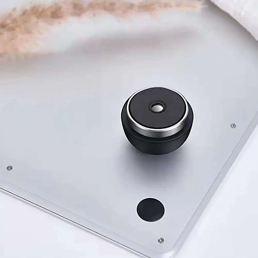 1 paio di supporti per laptop con piedini in silicone, supporto antiscivolo per notebook, pad di raffreddamento, design ergonomico, migliora la postura, supporto per il raffreddamento del laptop