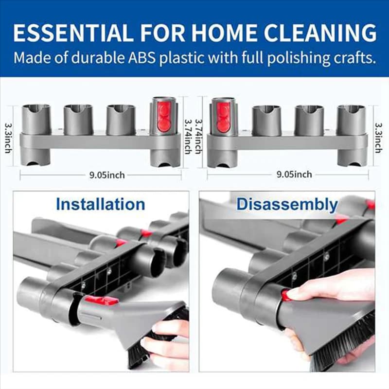 INLIG-Docking station per aspirapolvere compatibile per Dyson V10slim Accessori montati a parete Staffa per caricabatterie senza cavo