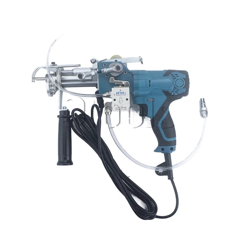 AK-III Professional Pneumatic Tufting Hot Sale Long Pile Carpet Rug Weaving Machine 2-in-1 Air Driven for Textile Production