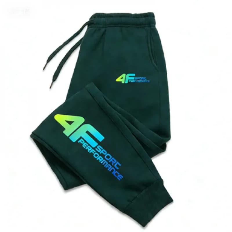 2025 New sports pants printed for men women fall 4F breathable fitness pants casual workout gymwear