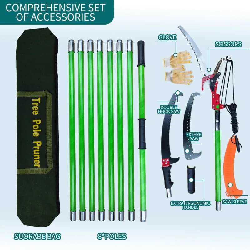 Custom High Fir Scissors, pruning shears, Shears for work, Shears for work at altitude, Garden Tools, Wood Sawing Tools, Saws
