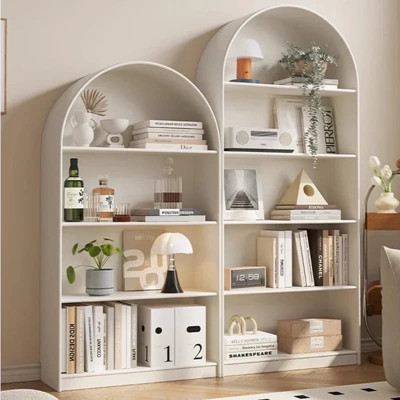 Mobili di Lusso in Legno per Soggiorno: Organizzatori, Librerie, Scrivanie e Armadietti in Stile Nordico, Arredamento Trendy