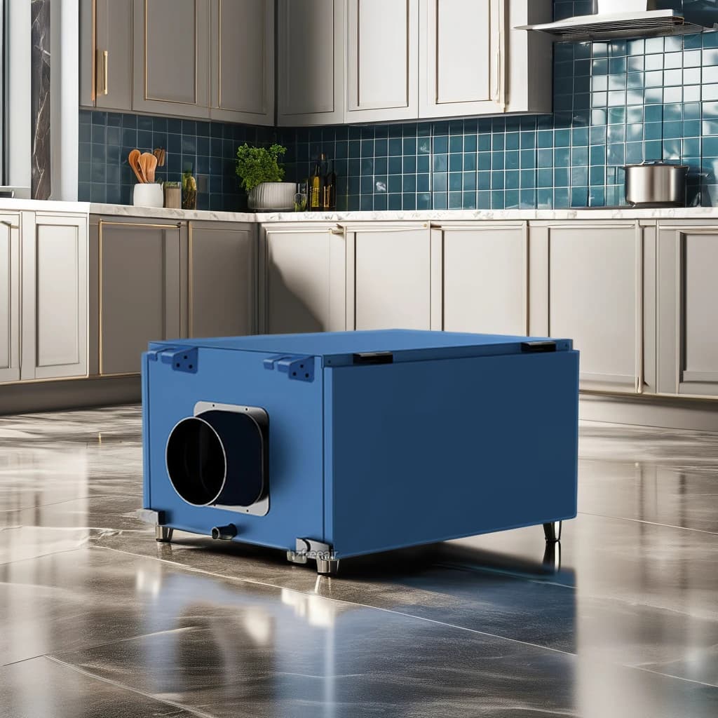 Nuovo deumidificatore commerciale da 38 litri di grado industriale Spazi striscianti Seminterrati Sbrinamento automatico della memoria Avviamento con tubo di scarico