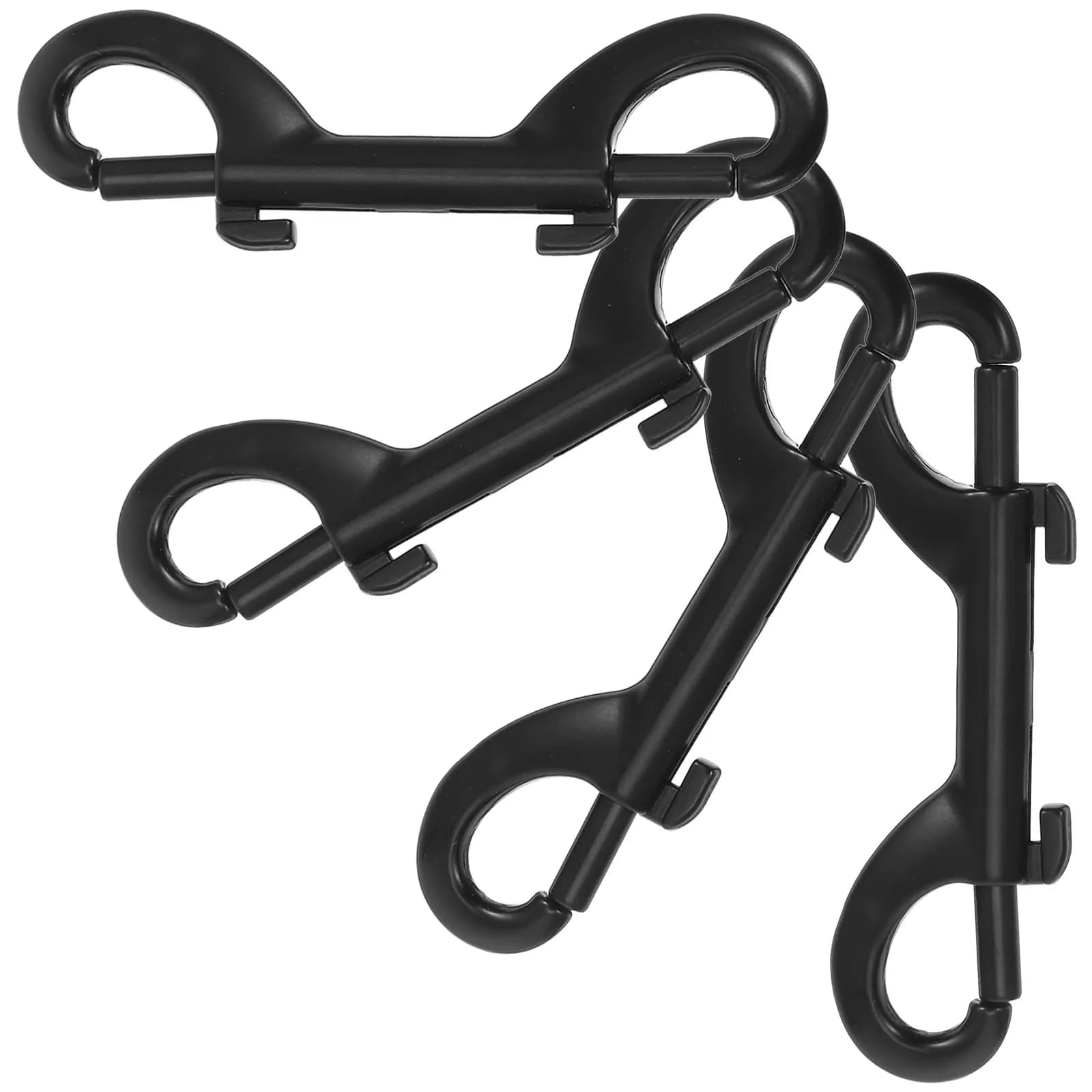 4Pcs Double Ended Bolt Snap Hooks Marine Grade Trigger Clips for Ropes Belts Chains Leashes Farm Home Work Applications Snap