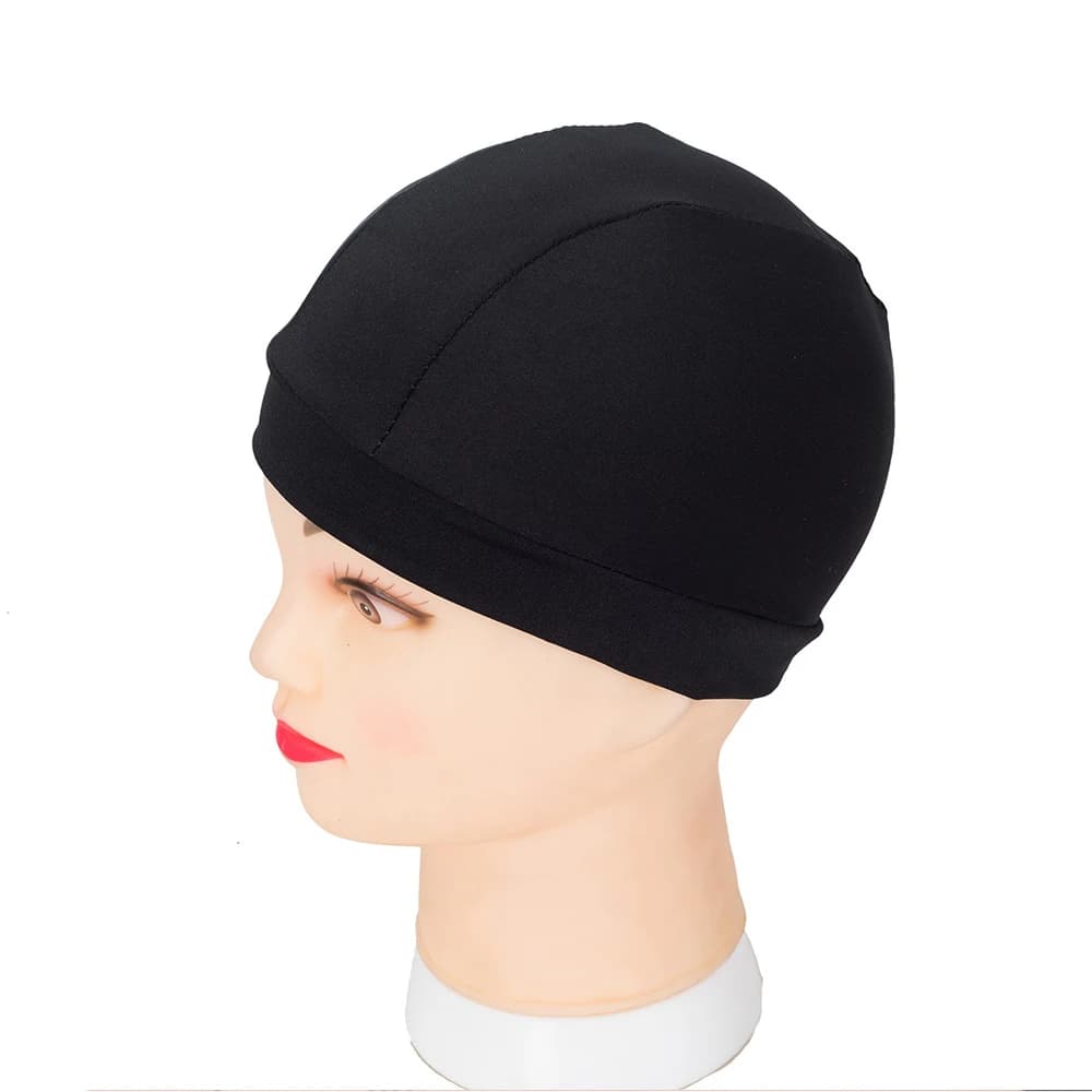 Dome swim cap Tool to make stretch mesh wigs in spandex for hair replacement projects - Dome wig head to create wigs