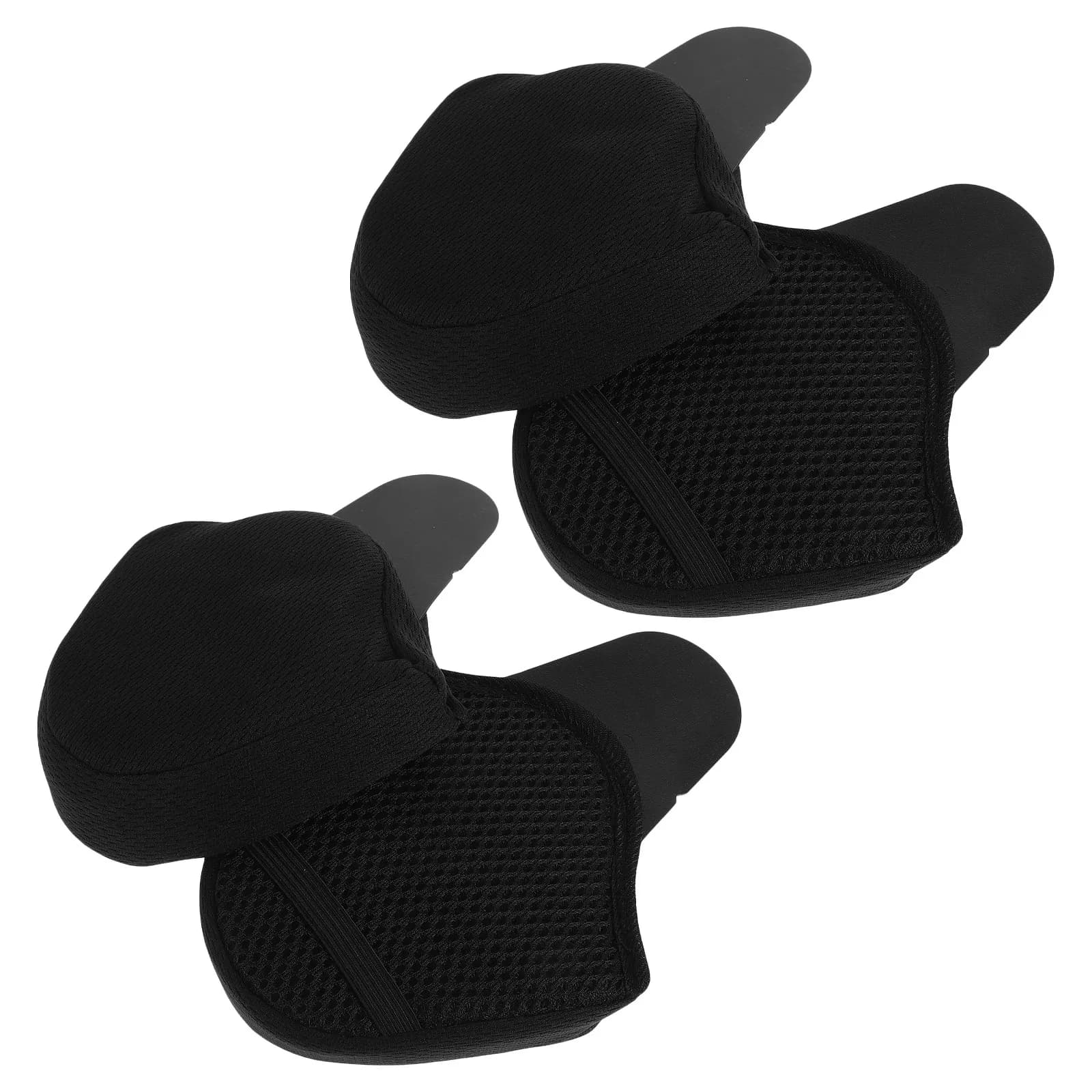 2Pairs Windproof Motorcycle Ear Muffs for Men Winter Cycling Cold Weather Protection Universal Fit Helmets Ear