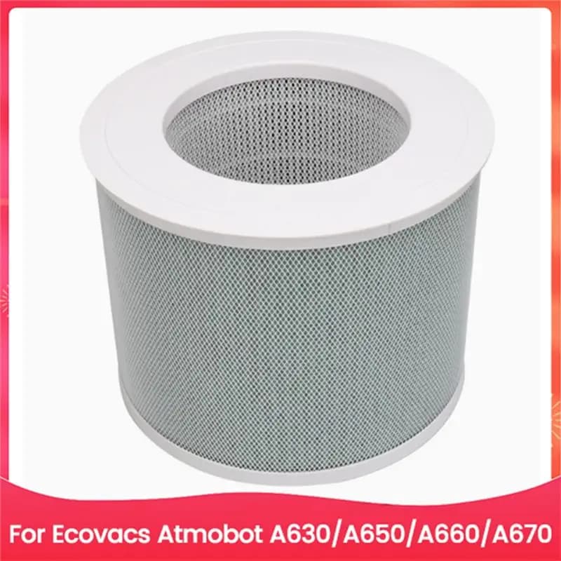 Kitchen Appliance Air Purifier Filter Parts For Ecovacs Atmobot A630 A650 A660 A670 Air Purifier Accessories Replacement