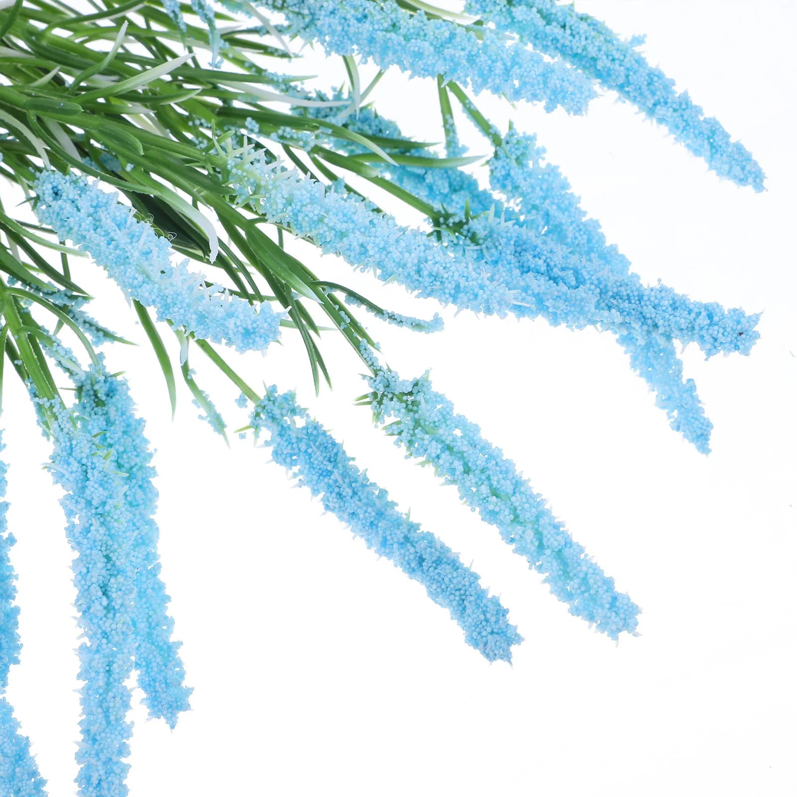 6Pcs Artificial Lavender Flowers Realistic Simulation Wheat Plant for Home Office Wedding Banquet DIY Decoration Layout
