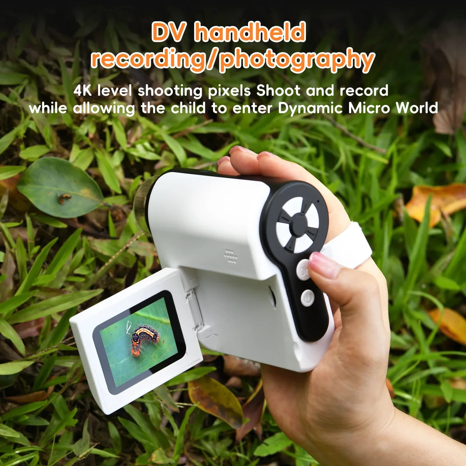 Dispositivo portatile 1080p per microscopio digitale portatile per bambini 1000x per consentire agli studenti di esplorare batteri e micro mondi