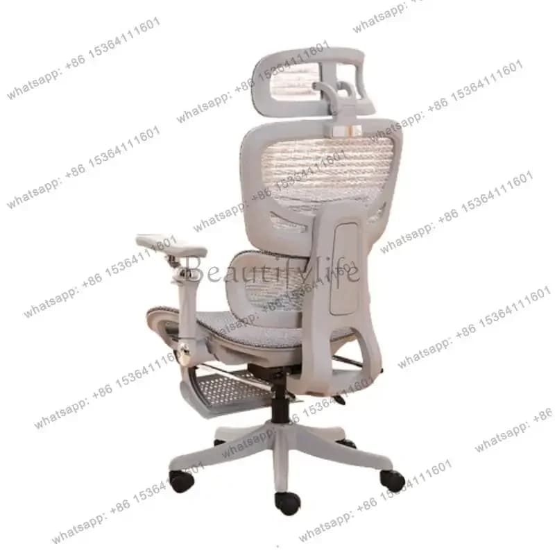 Sedia da Ufficio FG17 con Ruote e Cuscino Confortevole, Girevole, per Gaming e Computer, Sedia da Scrivania per Vanity, Arredamento