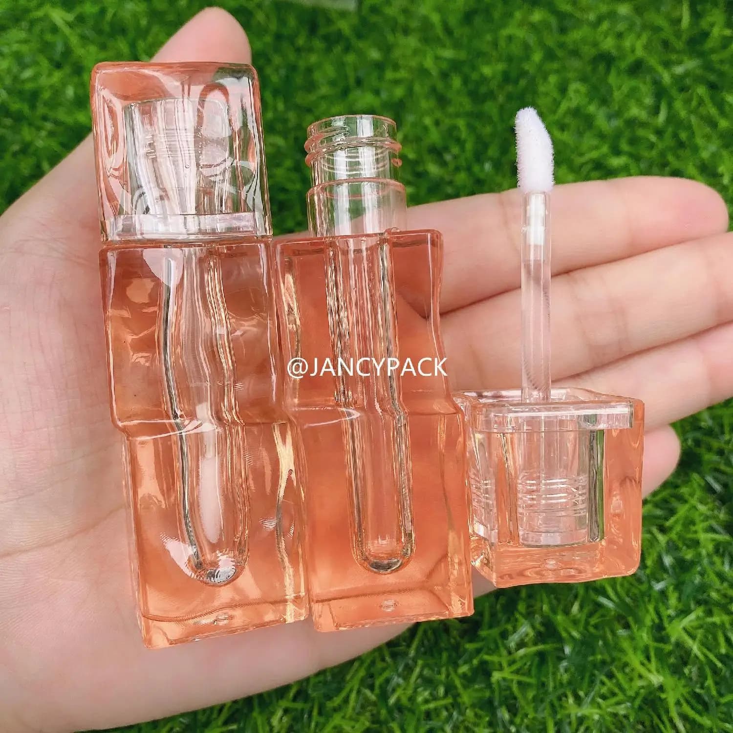 3ml Lip Gloss Tube Concealer tubo vuoto pigmento trasparente rossetto fai da te tubo vuoto bottiglia separata