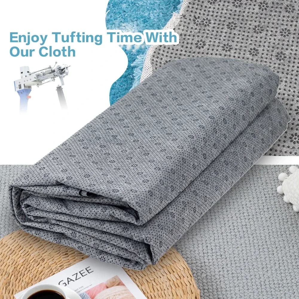 1.8mx4m Tessuto Feltro Antiscivolo Per Fai Da Te Tappeto Tufting Panno Trapuntato Plum Blossom Modello Vinile Tappetini In Gomma cuscino del seggiolino auto