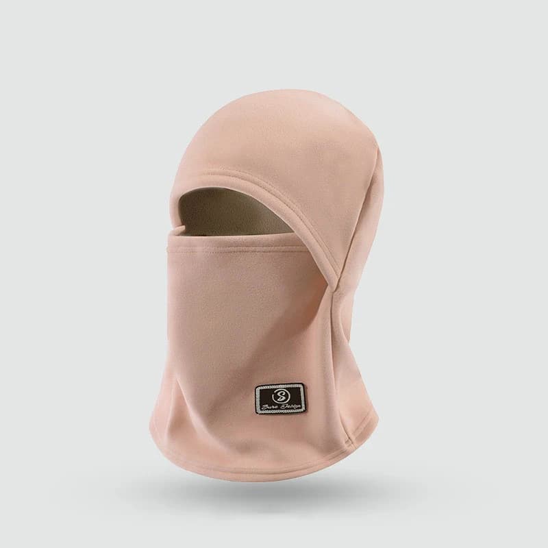 Caldo pile antipolvere Beanie invernale in velluto avvolgente antivento protezione per le orecchie cappello per casco copertura per il viso unisex ciclismo all'aperto sci
