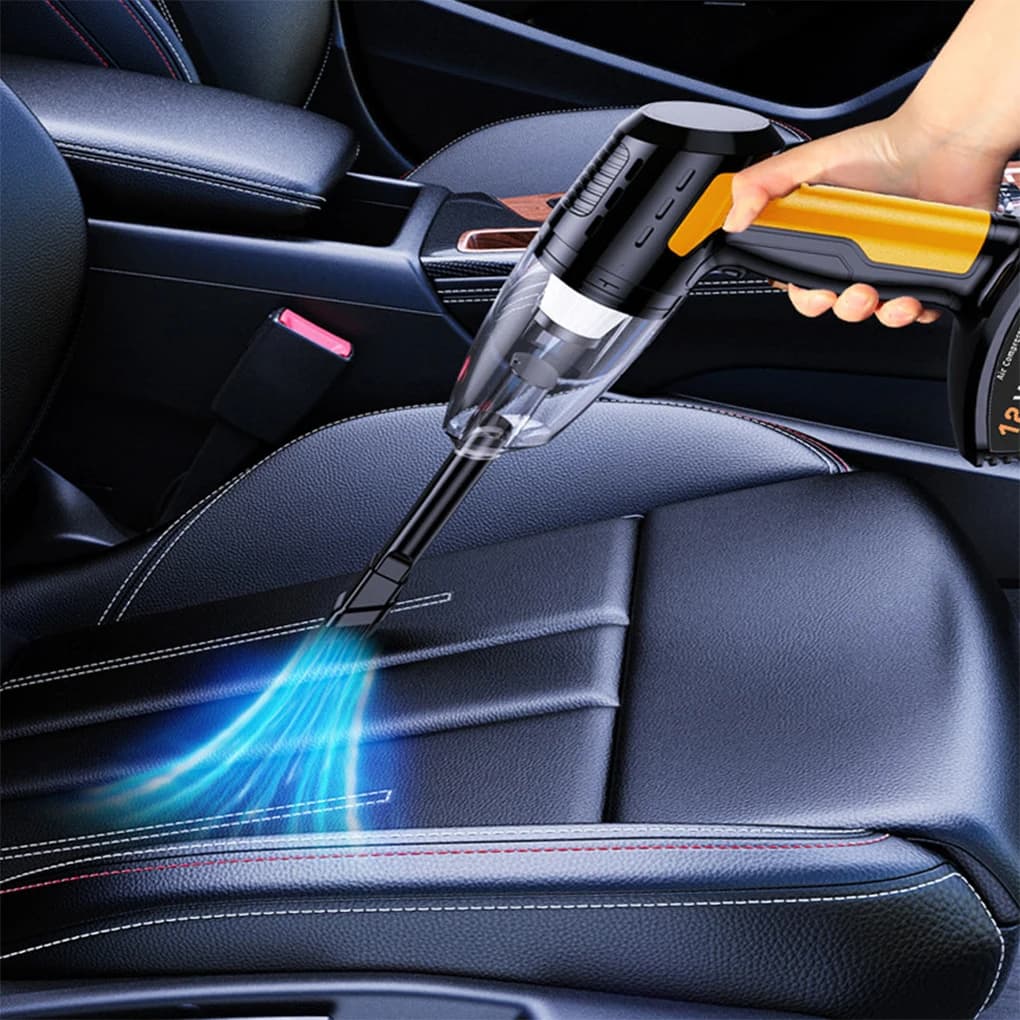 Aspirapolvere per auto ad alta potenza multifunzione ABS Aspirapolvere per auto Gonfiatore per pneumatici per auto Aria portatile