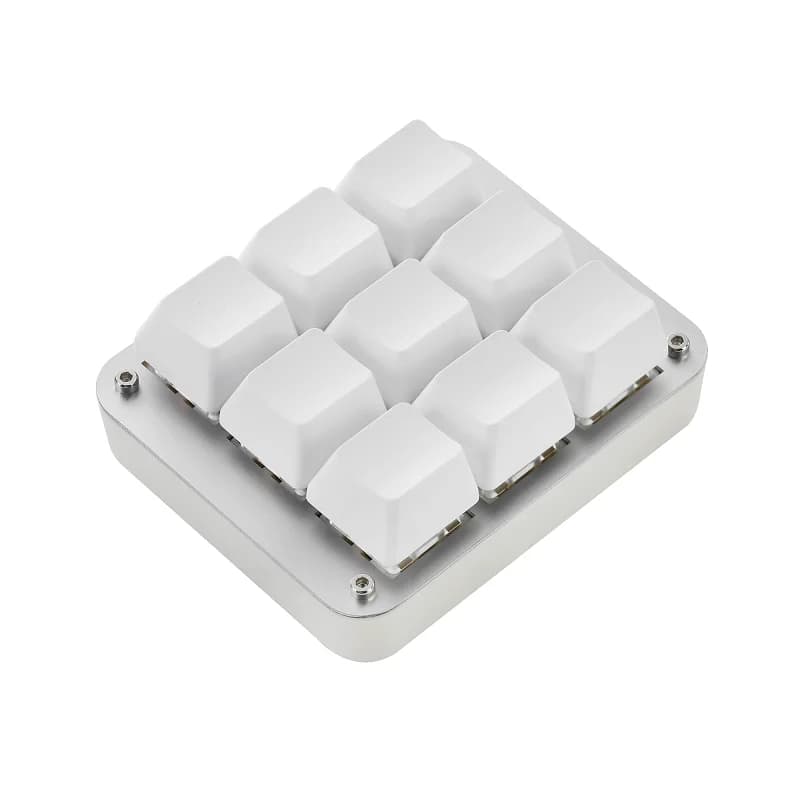 Tastiera Personalizzata/Tastiera Meccanica/Programmabile con Macro/Tasto di Scelta Rapida Password con Un Solo Tocco/Gioco/Bluetooth 9 Tasti