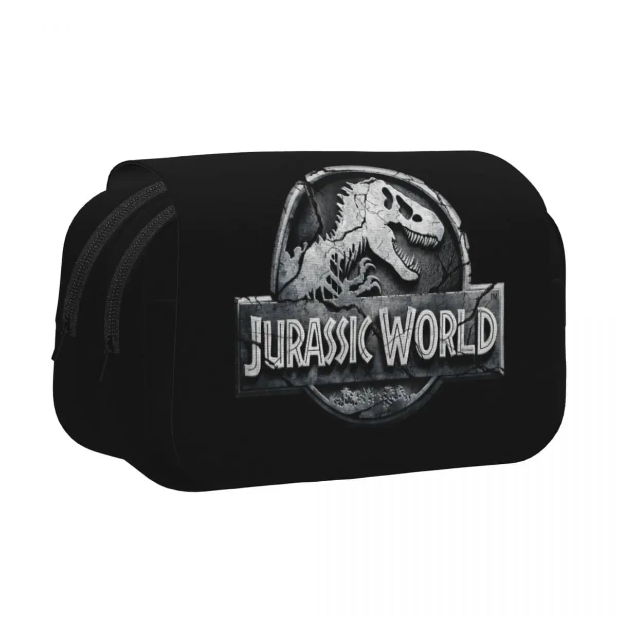 Astuccio Doppio a Conchiglia Jurassic Park Jurassic World Dinosauro Portapenne per Studenti Borsa Scuola Ufficio Regali Accessori