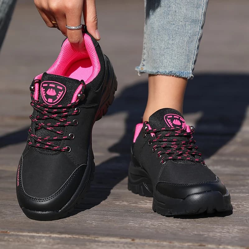 Women's outdoor hiking shoes, non-slip, wear-resistant, breathable, light, casual, for camping and climbing