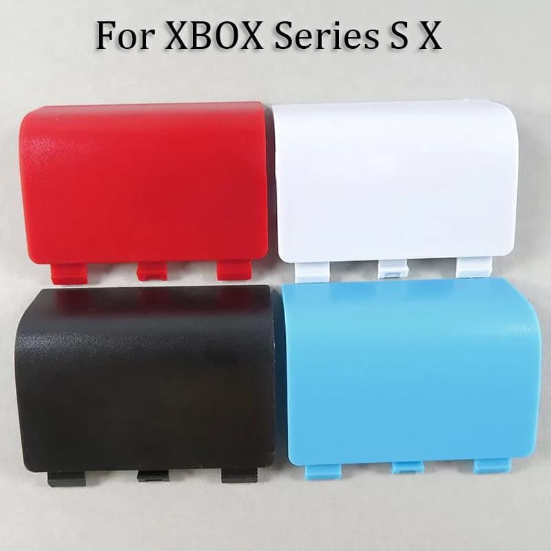 1PC coperchio del guscio della batteria coperchio della custodia posteriore coperchio dello sportello della batteria sostituzione colorata per parti del controller Gamepad Xbox Series XS