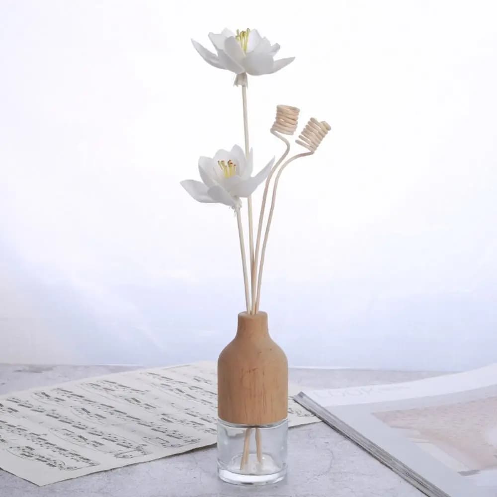 Volatile naturale creativo duraturo per la casa per l'aromaterapia Tongcao Fiore Fiori secchi Diffusore Bastoni Incenso aromatico