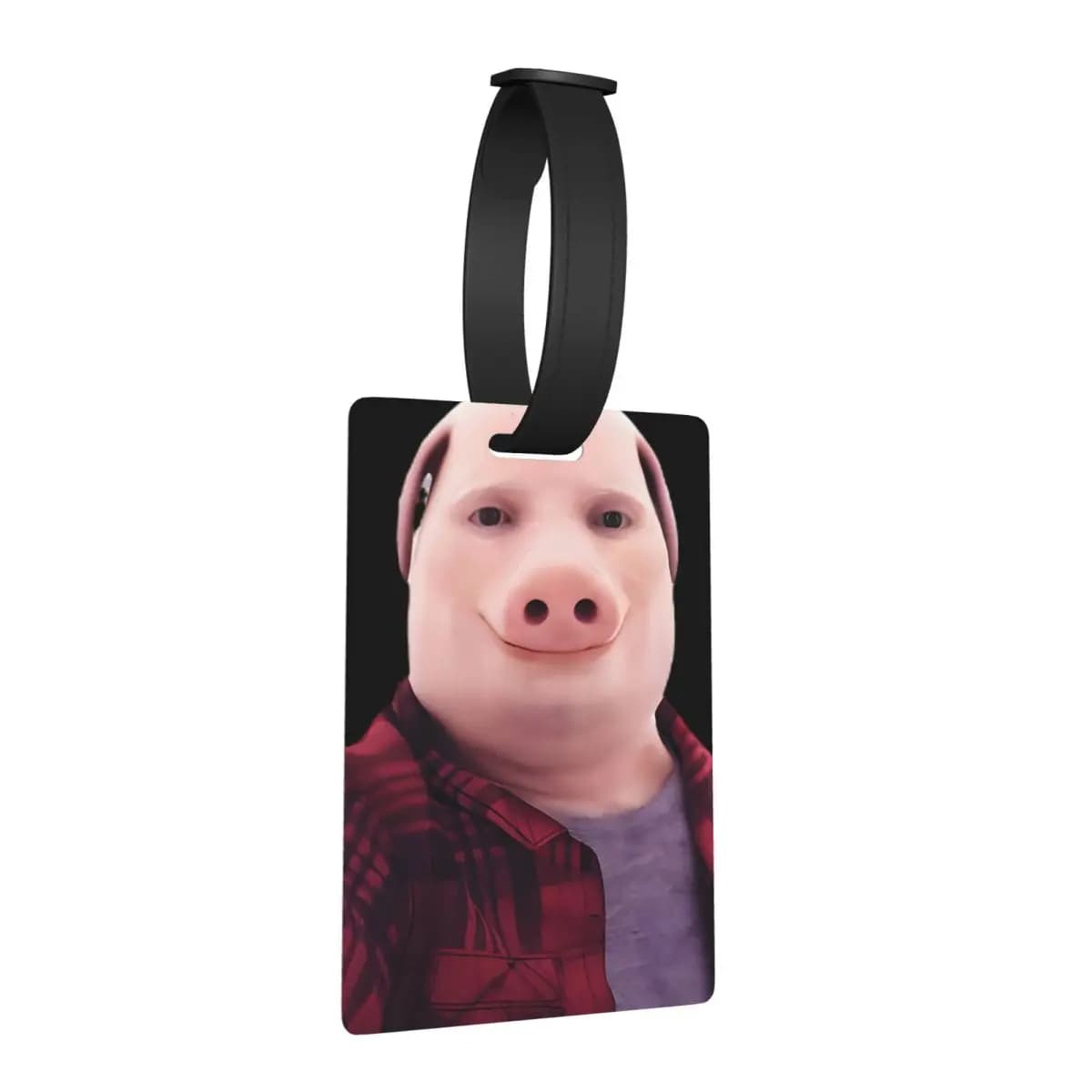Etichette per Bagagli John Pork Is Calling, Accessori per Valigie, Targhette per Bagagli da Viaggio, Porta Etichette con Nome e Indirizzo