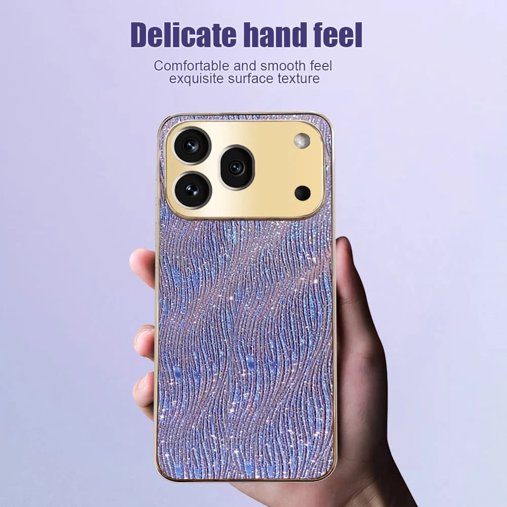PhoneCase For Honor 600 Pro Comfortable and smooth feel Exquisite surface texture Glittering Water ripples Pattern Cover