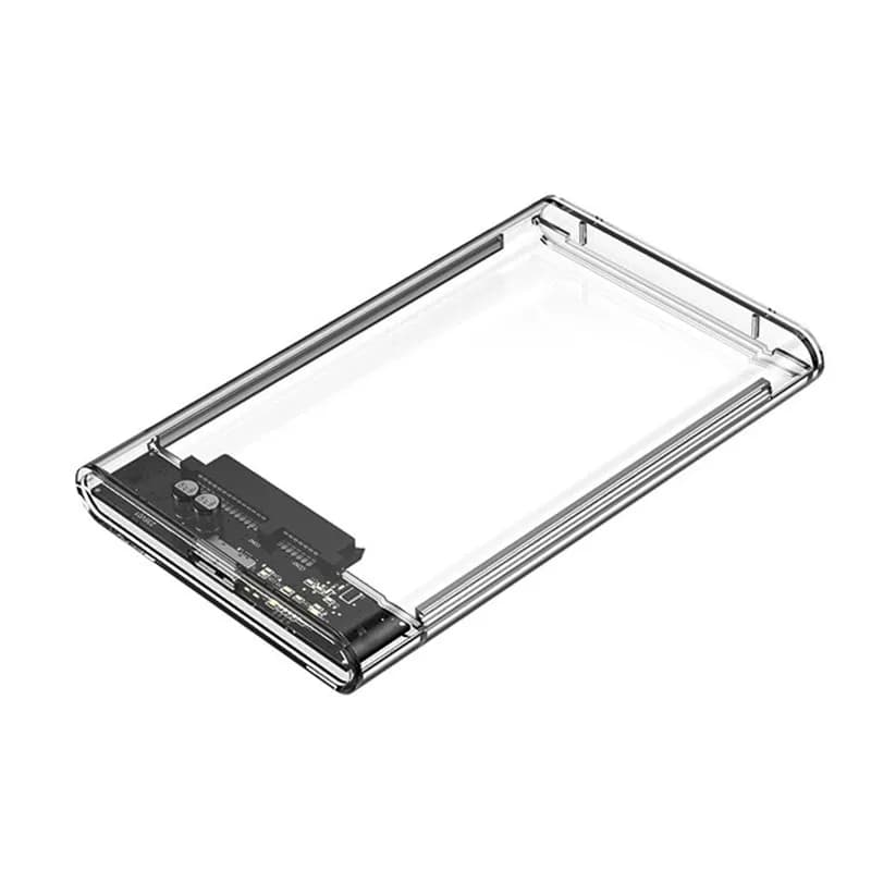 Custodia per disco rigido esterno USB 3.0 da 2,5 pollici Adattatore da tipo C a SATA per laptop compatibile con custodia HDD SSD SATA