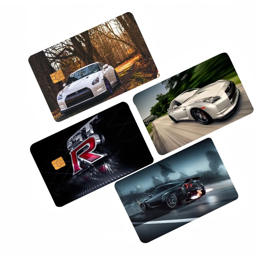 Game Film Cover Sticker Case For Small Chip Credit Debit Card Front Side 1 Set Of 4 Pcs