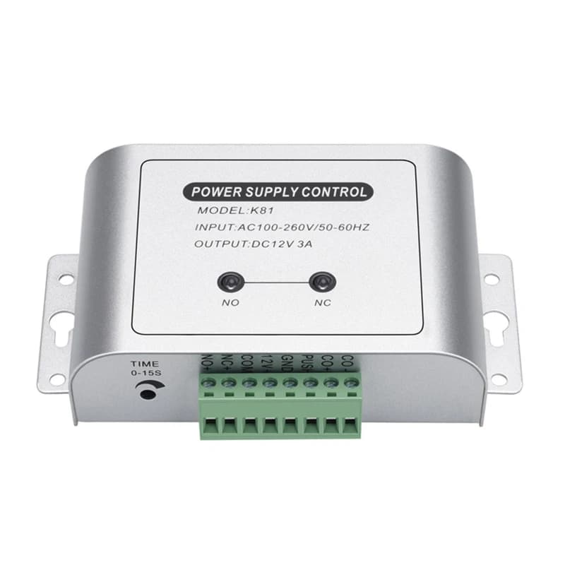 K81 Controller di alimentazione ca 100-260V a cc 12V 3a adatto per campanello Video blocco elettrico blocco bullone blocco magnetico