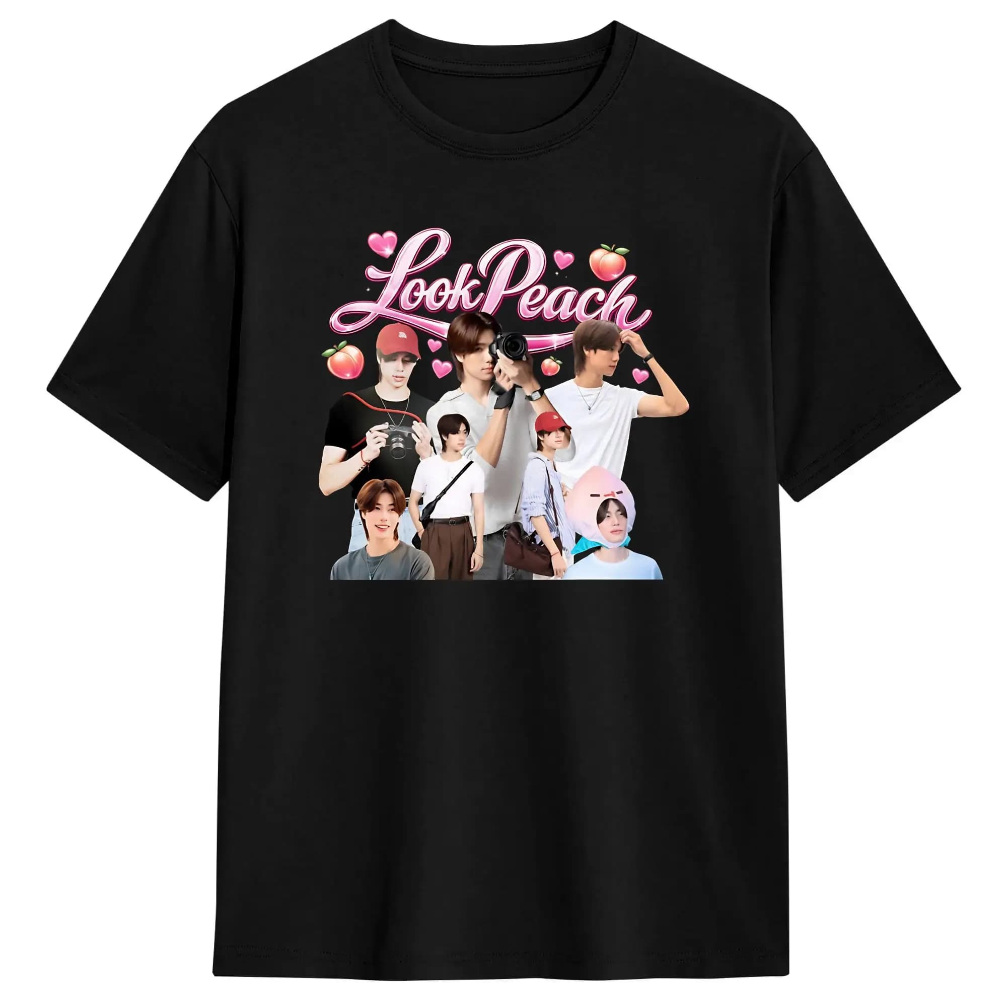 LookPeach Inspired Me and Thee Thai BL T-shirt in cotone per coppia, maglietta da spiaggia Harajuku, top oversize economici