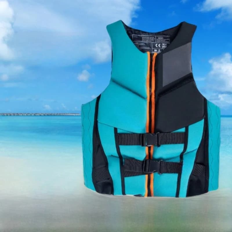 Giubbotto di Salvataggio Portatile Leggero Professionale per Kayak e Canoa, Antiurto e Galleggiante