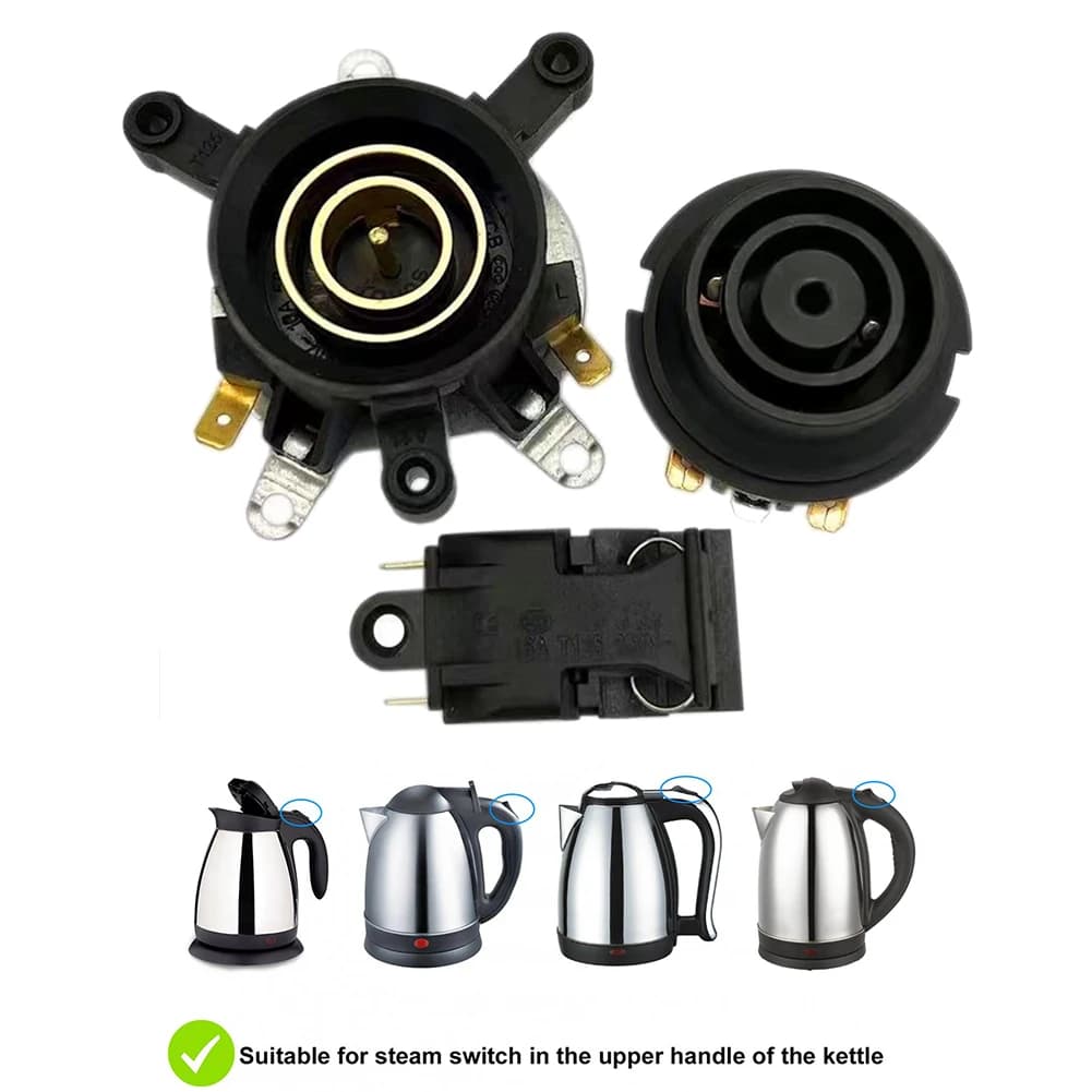3 pcs electric kettle domestic base thermostat switch temperature connector socket coupler accessories electric kettle