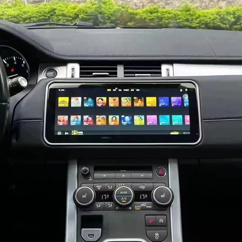 Per Range Rover 2013-2017 Evoque Modifica interna auto Aggiornamento Console centrale Schermo a colori Schermo per auto