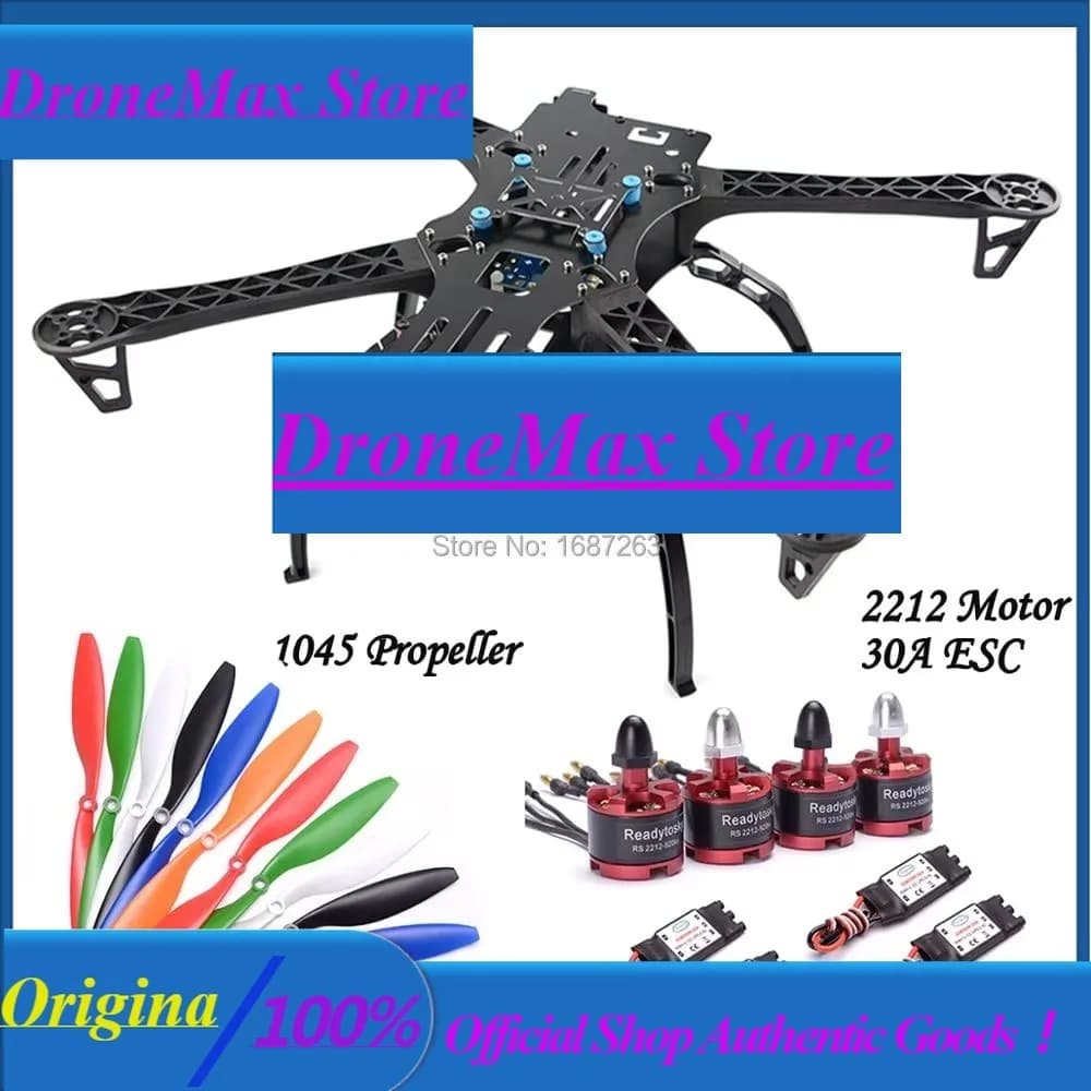 DroMaF450 450mm / X500 / S500 500mm Quadcopter Frame Kit + 2212 920kv Brushless Motor + 30A Simonk ESC For FPV RC Racing Drone