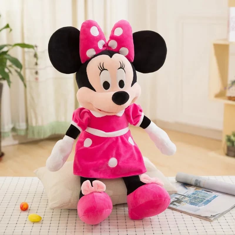 Peluche Disney Topolino e Minnie - Simpatico Pupazzo Morbido, Regalo di Compleanno e Natale per Bambini
