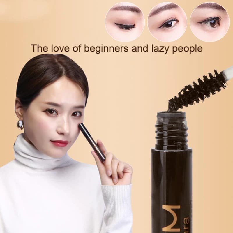 1Pc DNM Gel Mascara for Eyebrows in 4 Colors - Waterproof Long-lasting Tint with Brush, Professional Cosmetic Tool for Eye Makeup