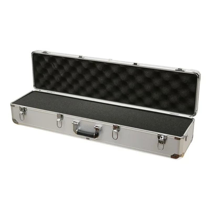 Aluminum Alloy Tool Case Portable Hardware Storage Box Shockproof Instrument Equipment Organizer Box Camera DIY Sponge Suitcase