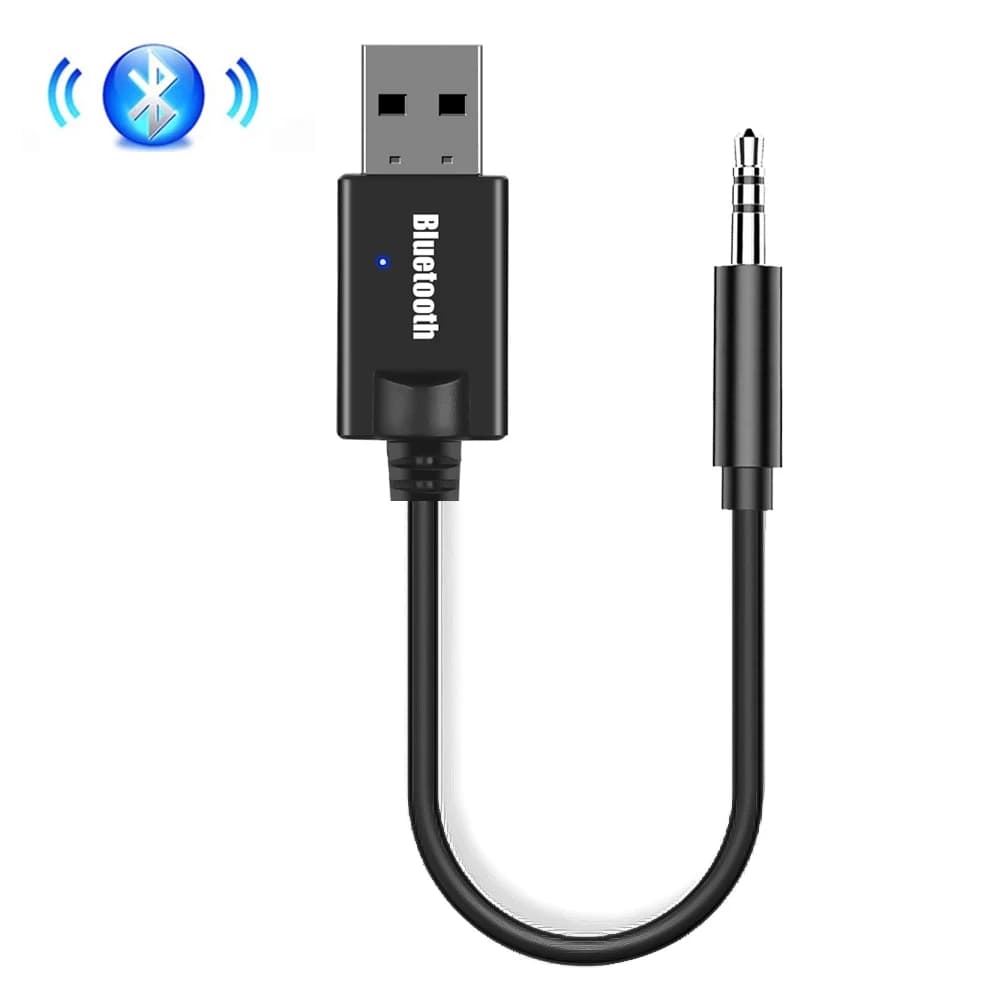 Ricevitore adattatore Bluetooth Mini USB 3.5mm AUX Jack Car Audio Wireless Music Bluetooth per tastiera Wireless altoparlante Radio FM