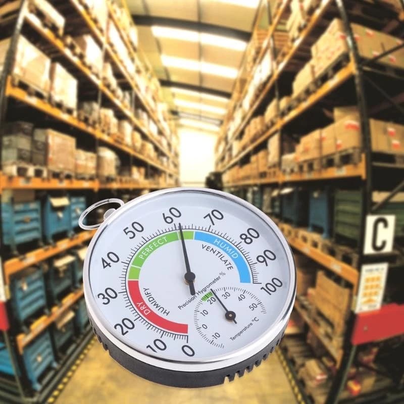 R1WA Multifunctional Thermometers Hygrometer For Measurement of the Temperature and Humidity in House School Office