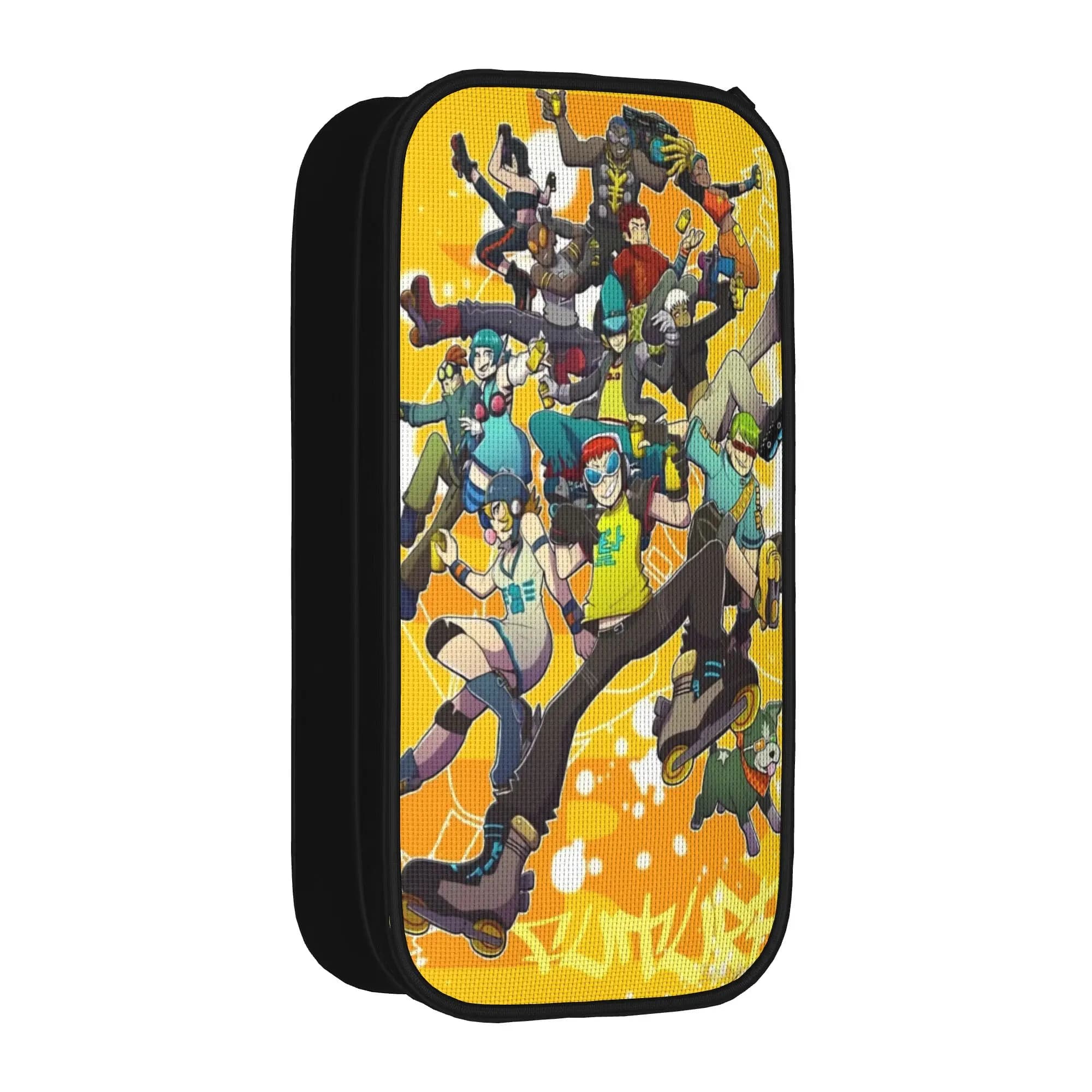Cool Pencil Case Jet Set Radio Future Pencil Box School Pencil Cases Boy Girl Double Layer Design School Stationery