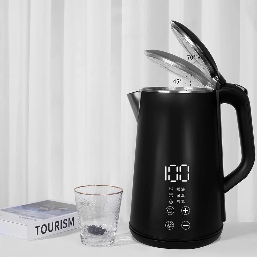 Electric kettle 1.6 litres home thermostatic teapot for heat storage Stainless steel sheet 304 Health pot 220V