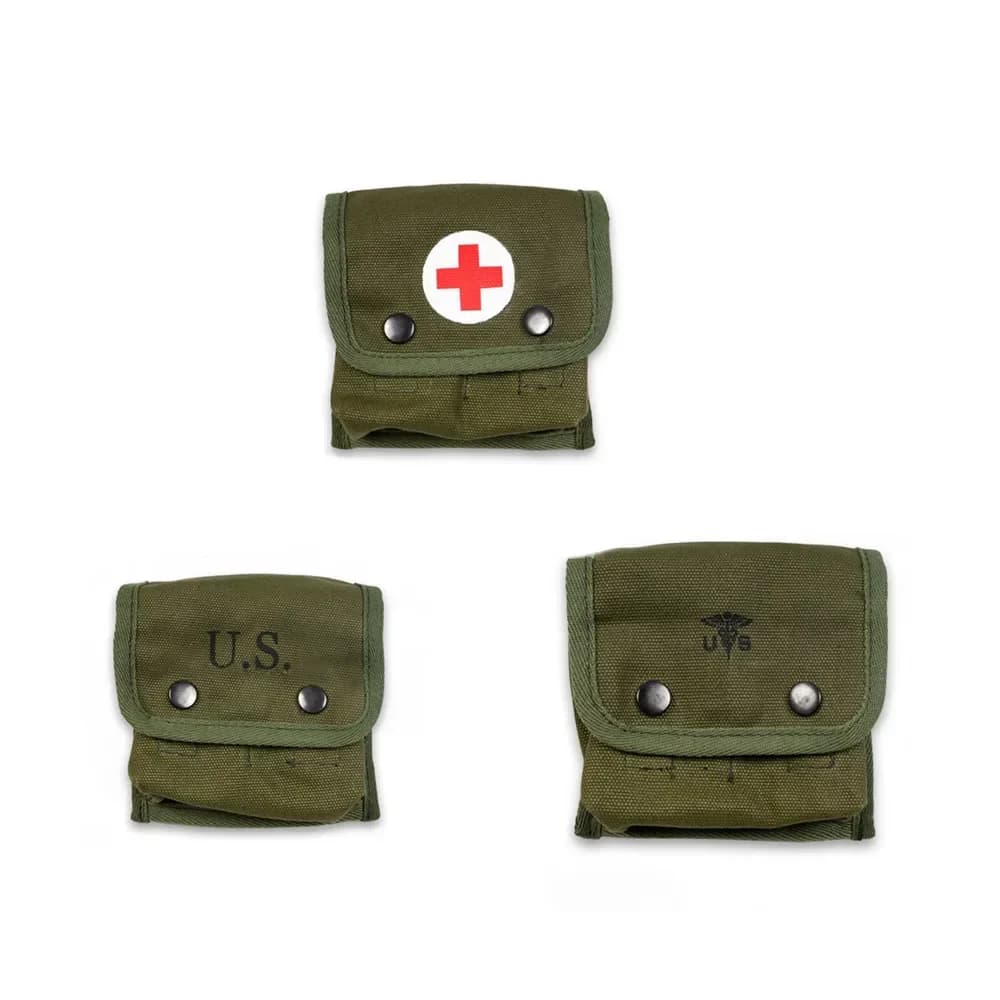 Kit di pronto soccorso della giungla americana, borsa per attrezzi da esterno, borsa portaoggetti, Mini borsa portaoggetti attrezzatura medica militare americana