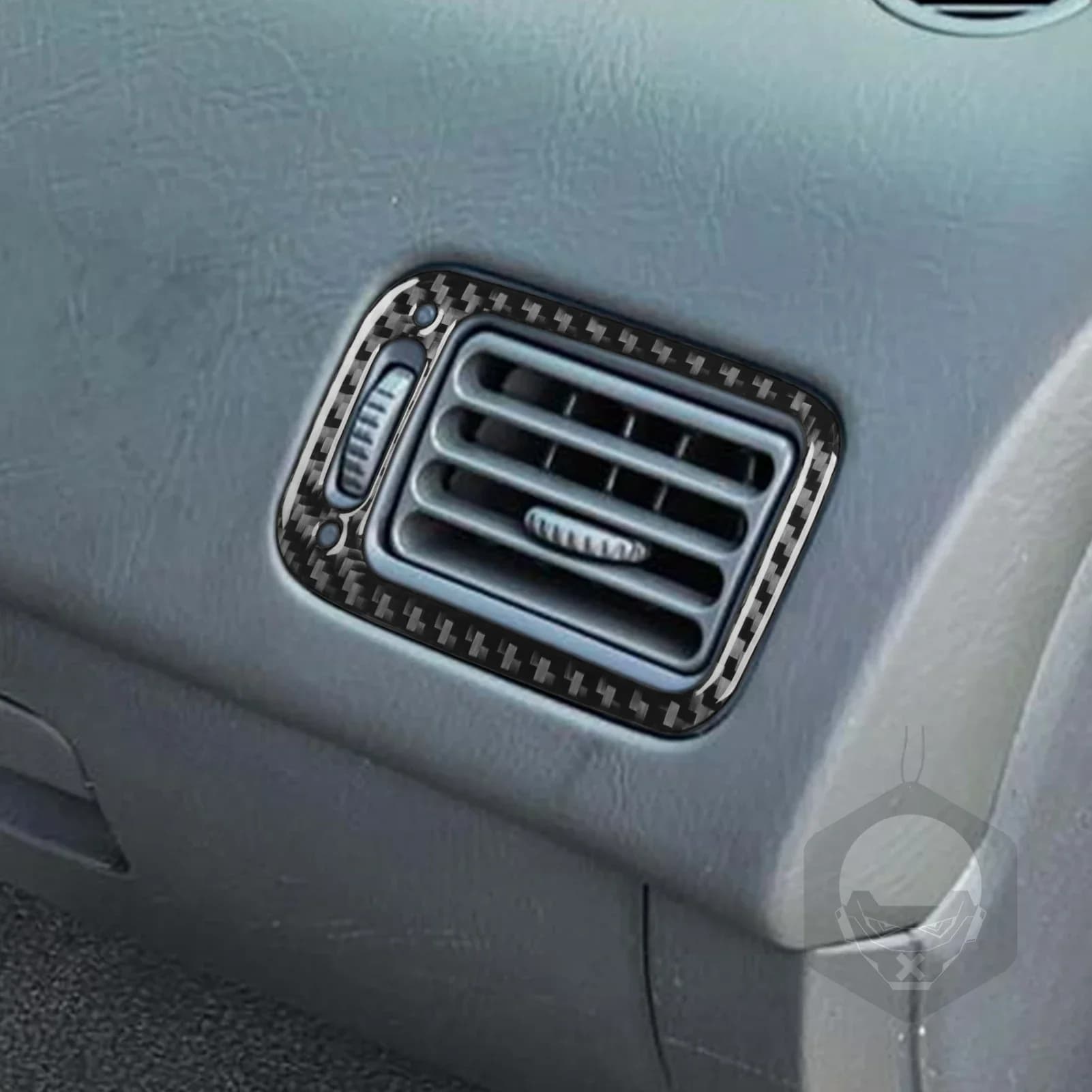 Per Honda Civic 1996 1997 1998 1999 2000 Accessori Auto Interni Cruscotto Lato Prese d'aria Trim Adesivo In Fibra di Carbonio Decorazione